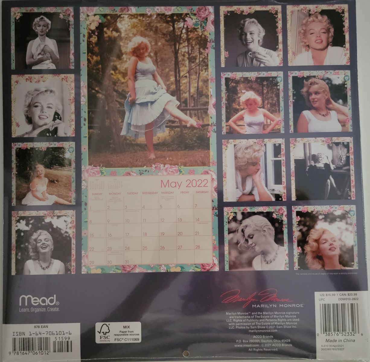2022-16-month-marilyn-monroe-glamour-retro-wall-calendar-marilyn